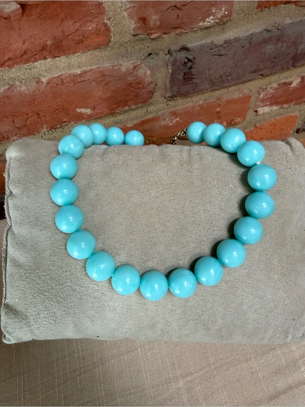 Turquoise Beaded Statement Necklace